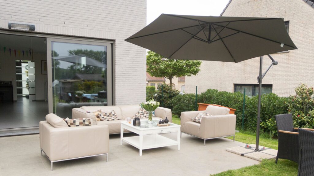 Outdoor sofa upholstery