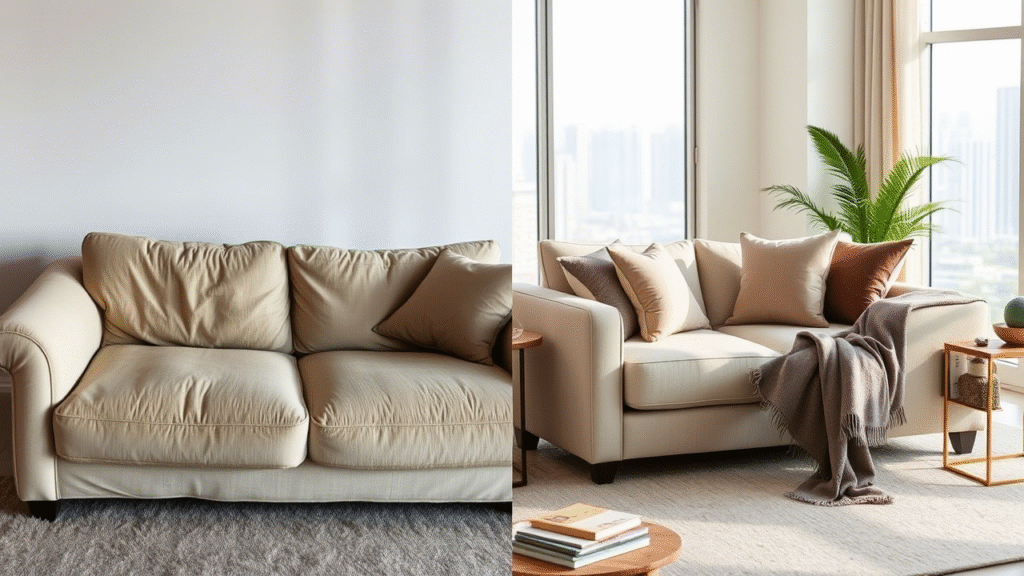 Making Old Sofa look like new