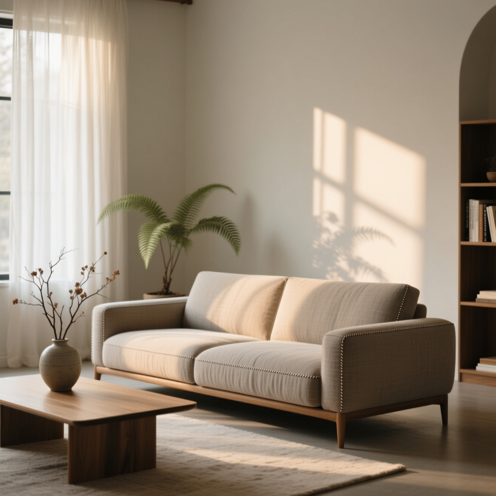Sofa upholstery in Emirates Hills