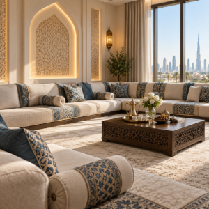 Sofa reupholstery in dubai